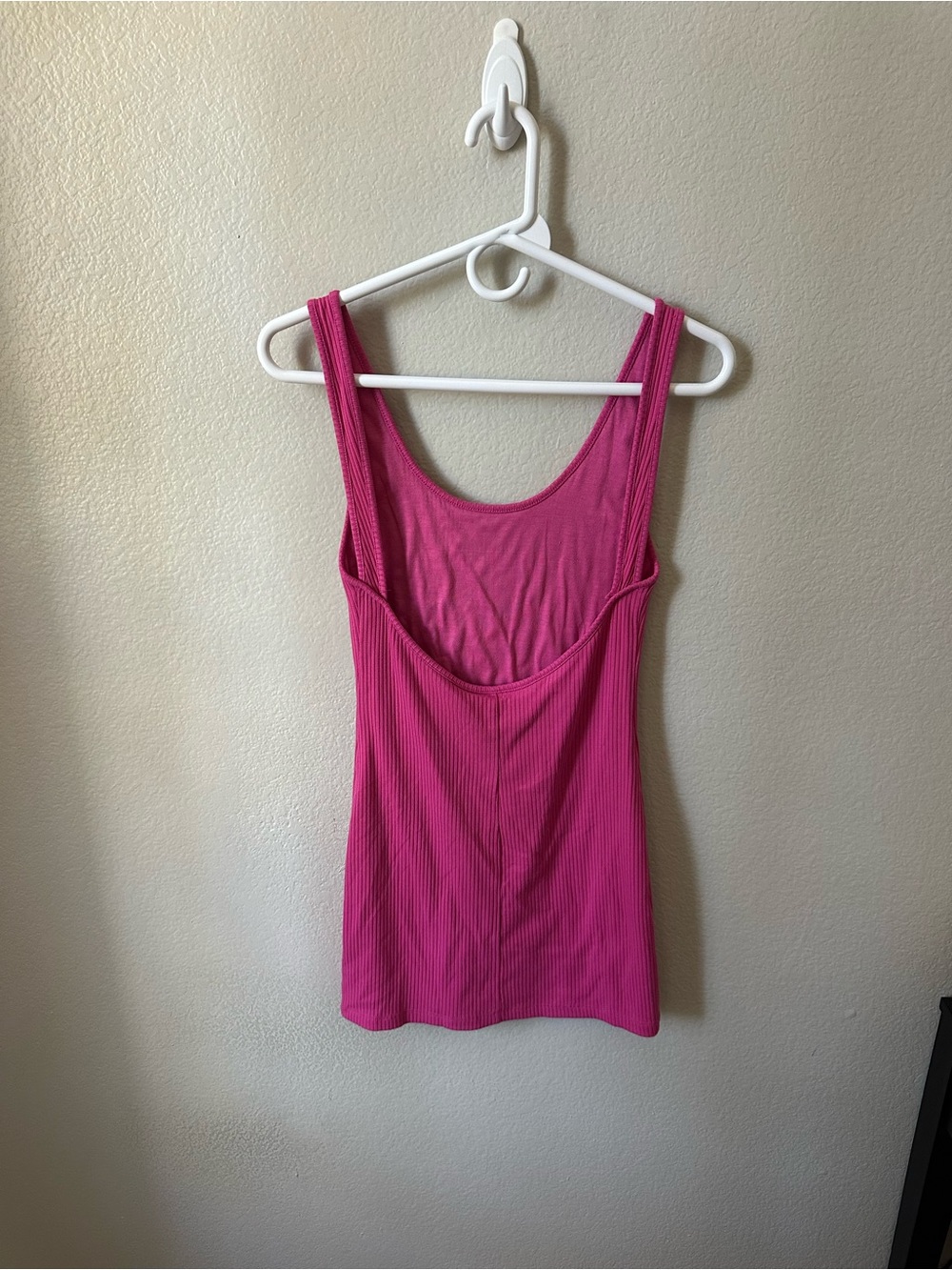 superdown Sleeveless Ribbed Backless Mini Dress - Pink - Picture 2 of 3
